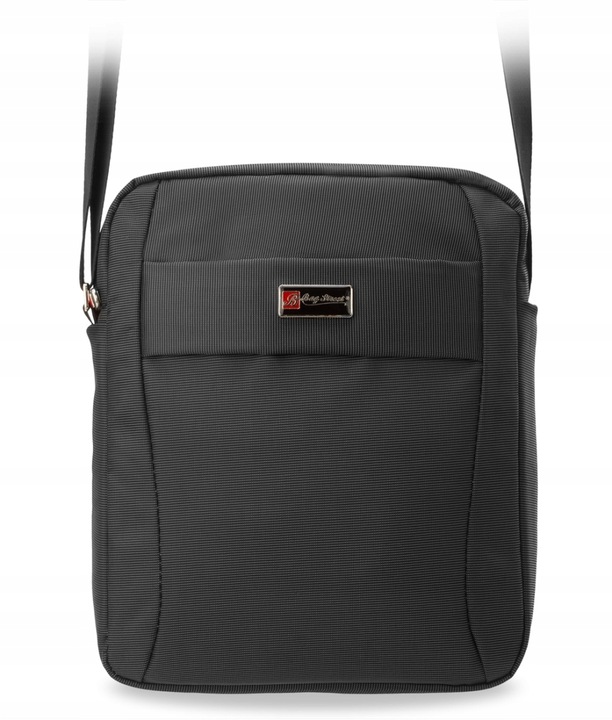 TORBA NA RAMIĘ DUŻA Saszetka LISTONOSZKA Męska Pojemna SOLIDNA Z PASKIEM