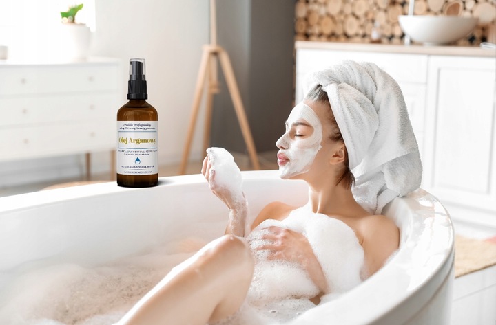 Olej olejek ARGANOWY 100 ml naturalny do twarzy