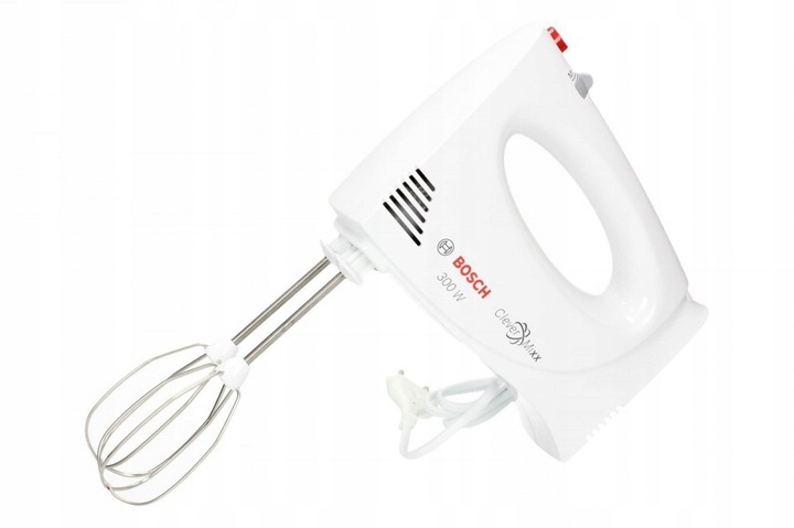 MIKSER ROBOT KUCHENNY RĘCZNY BOSCH MFQ3010 300W TURBO 4 KOŃCÓWKI MOCNY