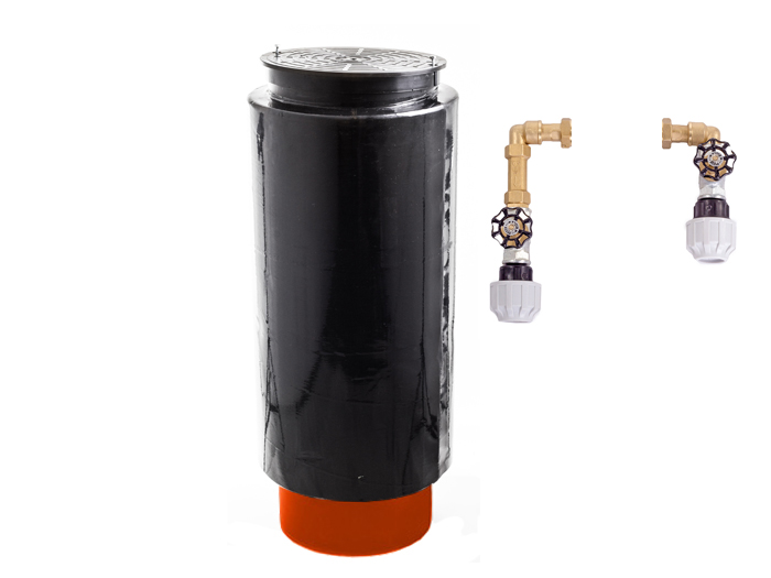 STUDZIENKA WODOMIERZOWA H=1200 DN400 +ZAWORY