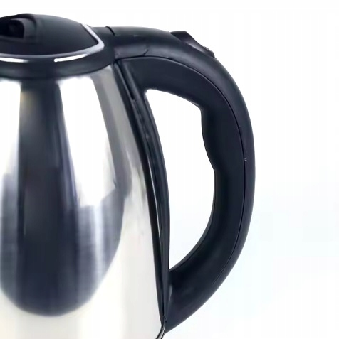 CZAJNIK ELEKTRYCZNY BEZPRZEWODOWY 1500W 2L DUŻY SREBRNY STAL