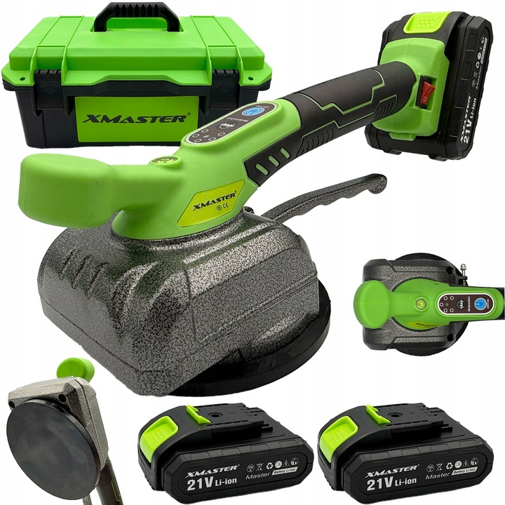 PRZYSSAWKA WIBRUJĄCA DO PŁYTEK WIBRATOR DO POZIOMOWANIA GLAZURY MOCNA