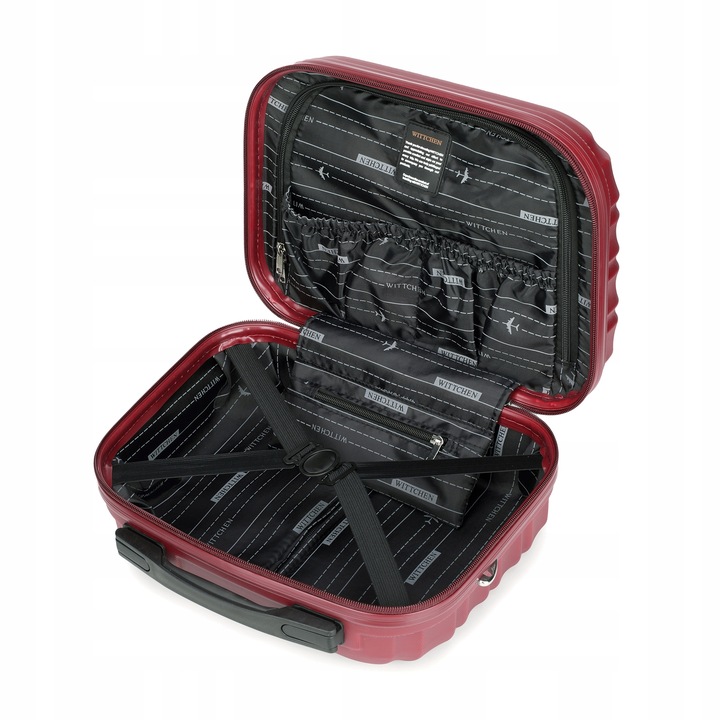 WITTCHEN Kosmetyczka podróżna z ABS z żebrowaniem