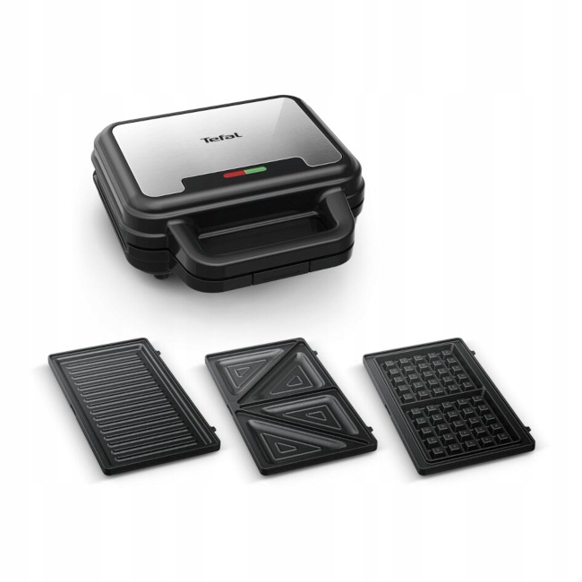 Opiekacz Gofrownica Panini do kanapek TEFAL UltraCompact SW383D10 3w1