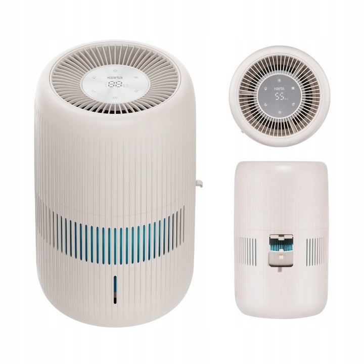 Nawilżacz ewaporacyjny KLARTA Humea Grande WiFi Beige LED 80m² 600