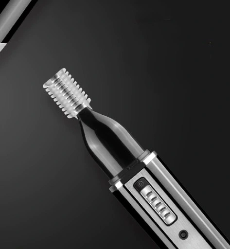 Maszynka trymer 4W1 DO WŁOSÓW BRODY nosa brwi KEMEI 4 nakładki