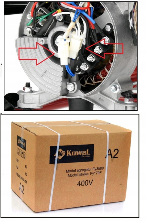PROFESJONALNY AGREGAT PRĄDOTWÓRCZY 5,2kW generator AVR+ MIEDŹ STOJAN