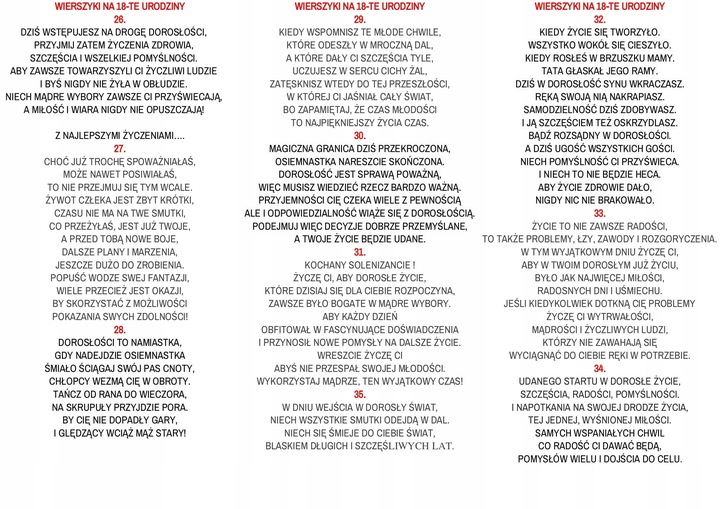 PUDEŁKO NA GOTÓWKĘ 18-te urodziny * PREZENT * hit OSIEMNASTKA