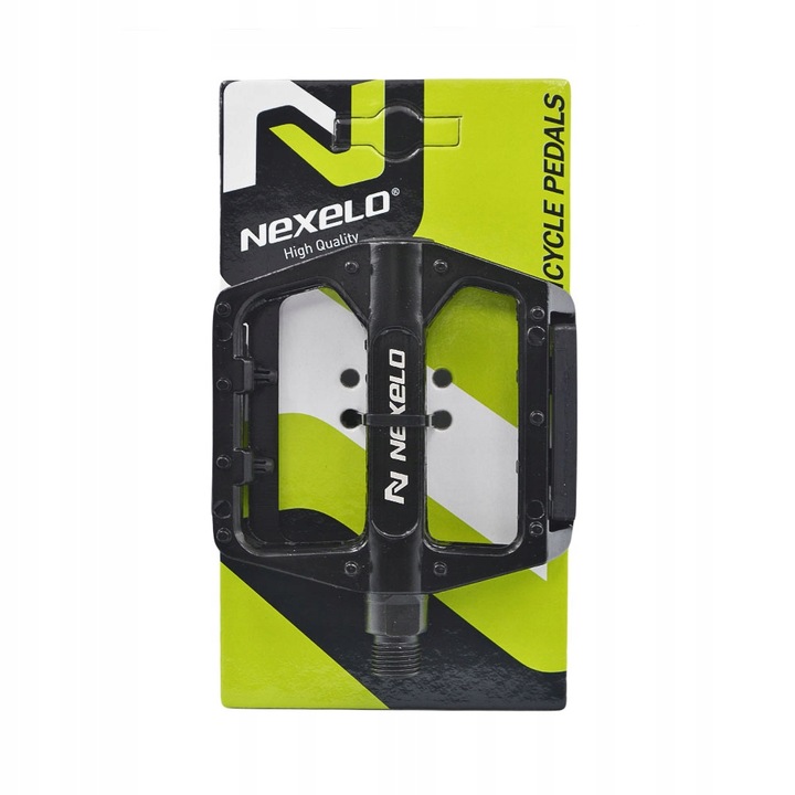 PEDAŁY ROWEROWE MTB BMX ALUMINIOWE Z ODBLASKAMI DO ROWERU CZARNE