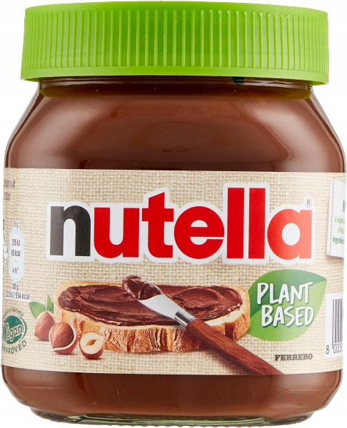 Nutella wegańska włoska Plant Based 350g - Ferrero z rynku wloskiego