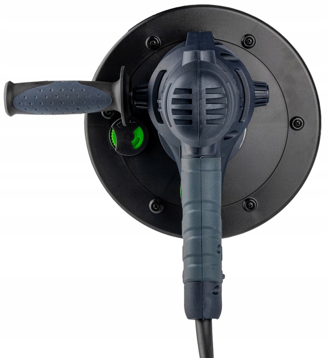 SZLIFIERKA DO GIPSU GŁADZI 180MM SIECIOWA Z TAŚMĄ LED + 6 PAPIERÓW