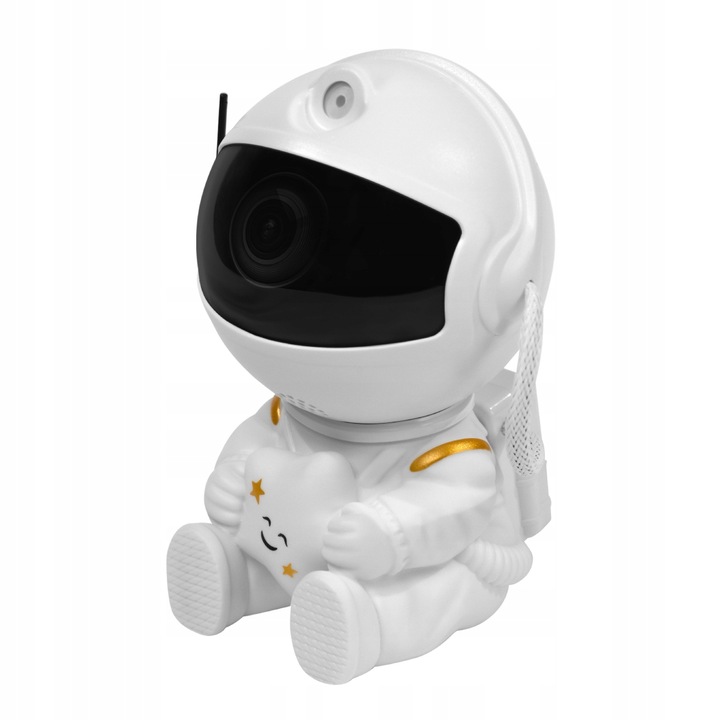 PROJEKTOR GWIAZD Lampka Nocna Astronauta Magic 20 8 TRYBÓW RGB