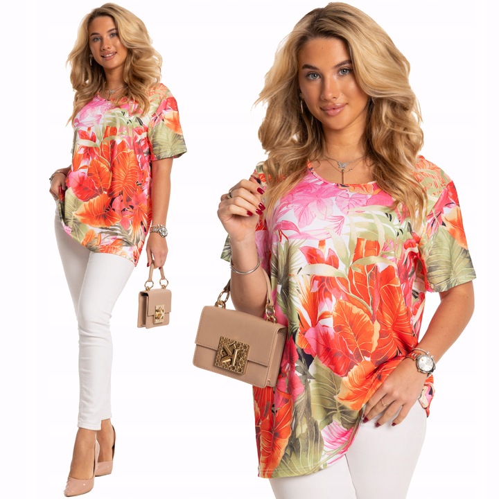 Rewelacyjna Modna Wystrzałowa BLUZKA DAMSKA Dużo Kolorów i Rozmiarów