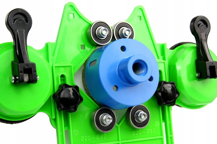 PROWADNICA DO OTWORNIC KORONEK SZABLON DO WIERCENIA OTWORÓW W PŁYTKACH