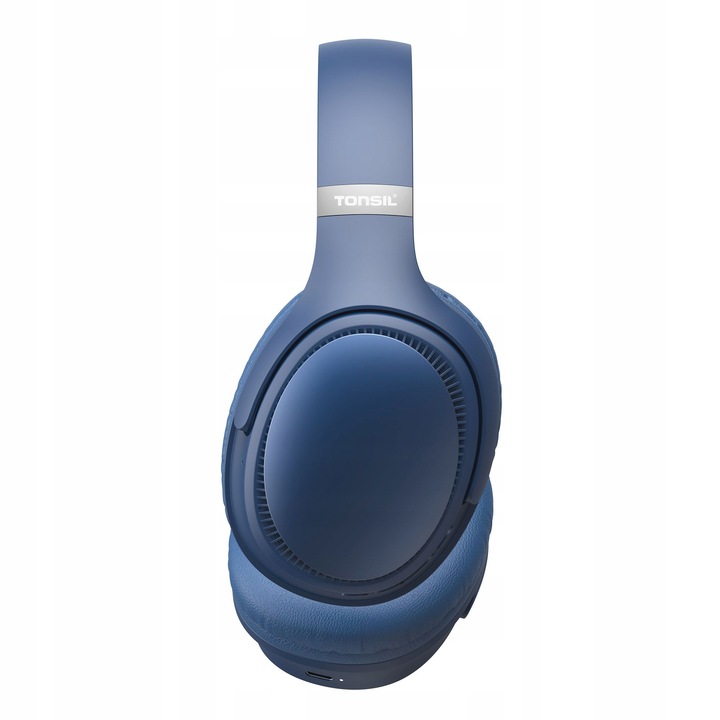 Słuchawki Bezprzewodowe TONSIL R35BT NIEBIESKIE Nauszne Bluetooth / SD / FM
