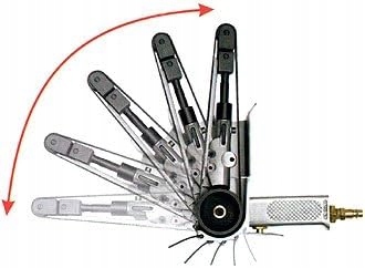 SZLIFIERKA TAŚMOWA PNEUMATYCZNA 10X330MM
