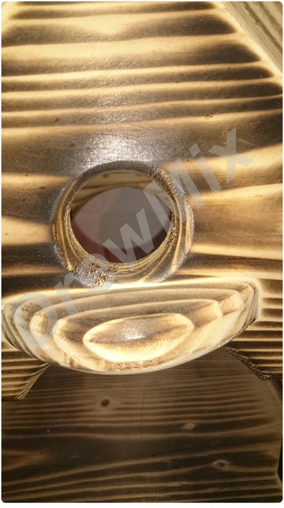 Karmnik Dla Ptaków Zimujących Drewniany BudkaDOMEK