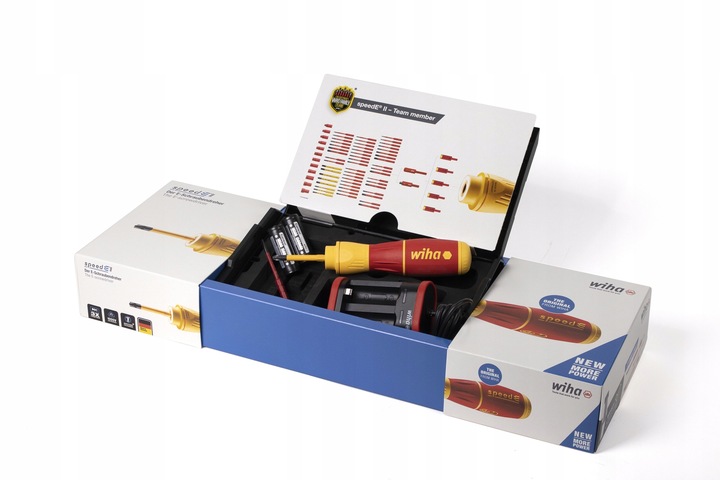 Wiha 44318 Wkrętak elektryczny speedE II electric / Zestaw walizkowy