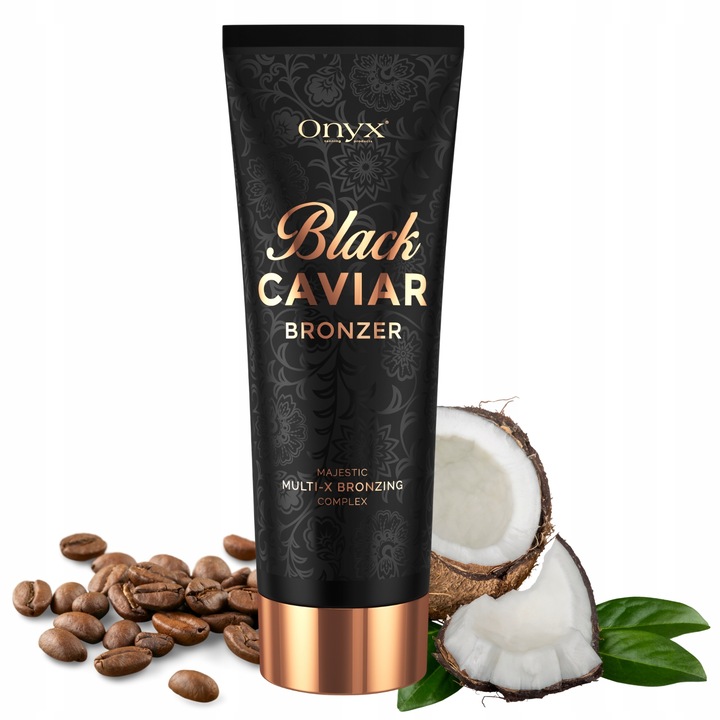 Onyx Black Caviar mocny ciemny bronzer do opalania w solarium +próbki