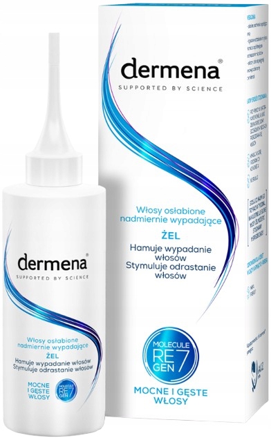 DERMENA żel hamujący wypadanie włosów osłabionych 150 ml