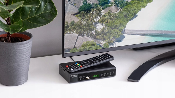 DEKODER TUNER TV NAZIEMNEJ HD DVB-T2 HEVC H.265