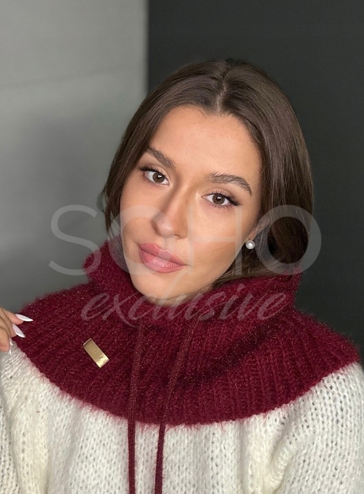 BALACLAVA CZAPKA KAPTUR KOMINIARKA GOLF UNISEKS MIĘKKI CIEPŁY MODNY K