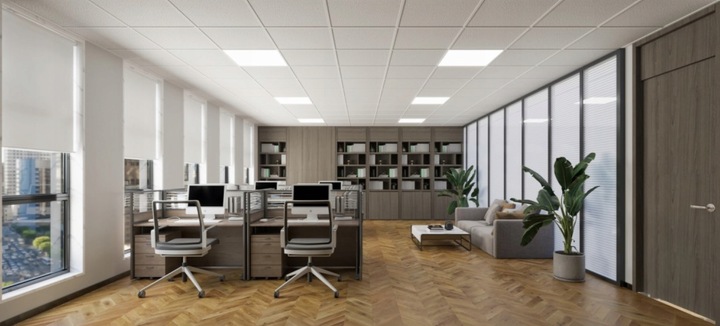 Panel Sufitowy Podtynkowy LED Plafon Kaseton Montaż Armstrong 60x60