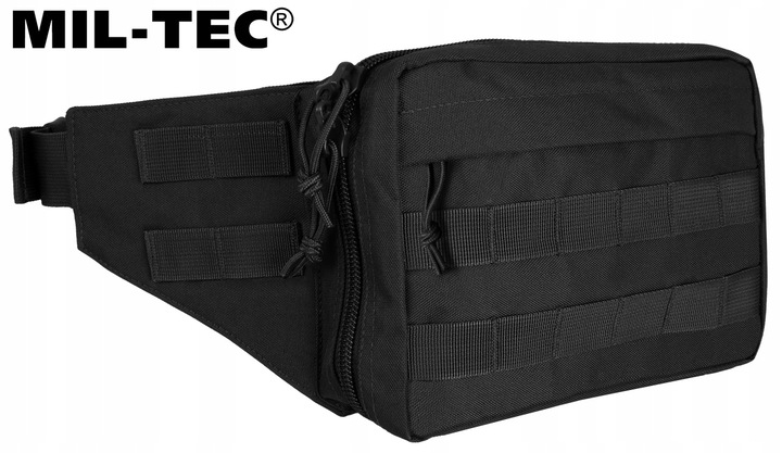 Torba biodrowa Saszetka Nerka Mil-Tec na broń krótką pistolet czarna