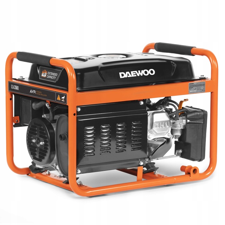 Agregat prądotwórczy Generator DAEWOO GDA 3500 3.2kW 7.5KM 230V AVR