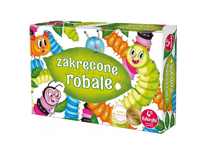 ZAKRĘCONE ROBALE GRA RODZINNA DLA DZIECI OD 5 LAT