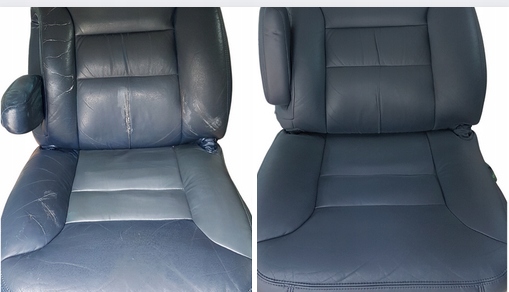 Szpachla wypełniacz do skóry renowacji tapicerki skórzanej 50ml CZARNA