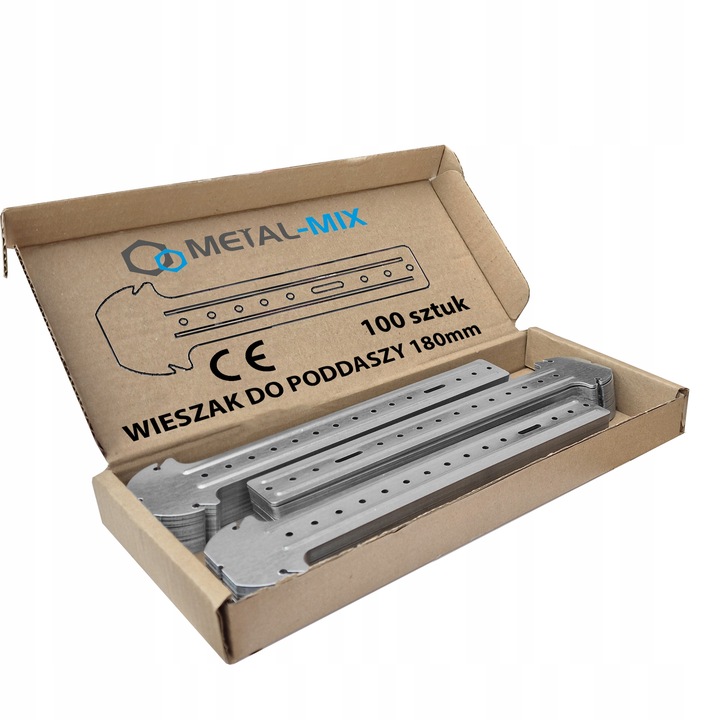 WIESZAK KOTWOWY DO PODDASZY 18cm 180mm GRZYBEK DO PROFILI CD60 100sztuk