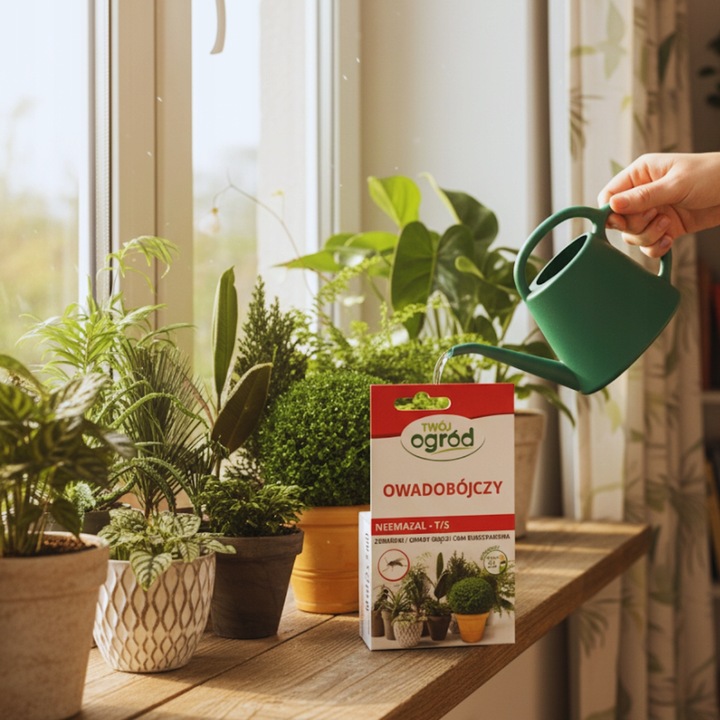 NEEMAZAL na ZIEMIÓRKI 10ml ŚRODEK do PODLEWANIA Roślin Domowych