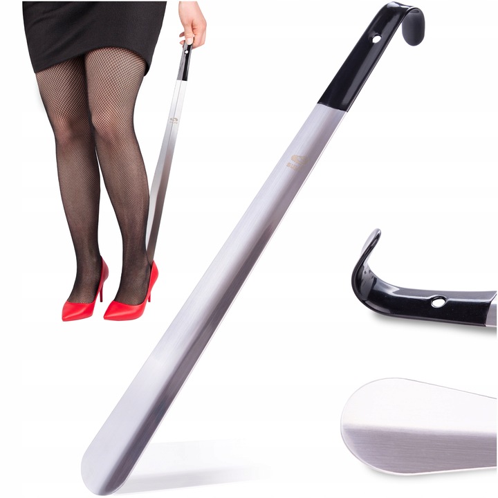 MEGA długa łyżka do butów 72 cm metalowa trwała MOCNA XXL SOLIDNA
