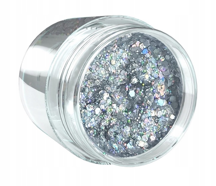 CLARESA FESTIVAL VIBE BROKAT W ŻELU DO TWARZY CIAŁA WŁOSÓW 03 I DON'T CARE