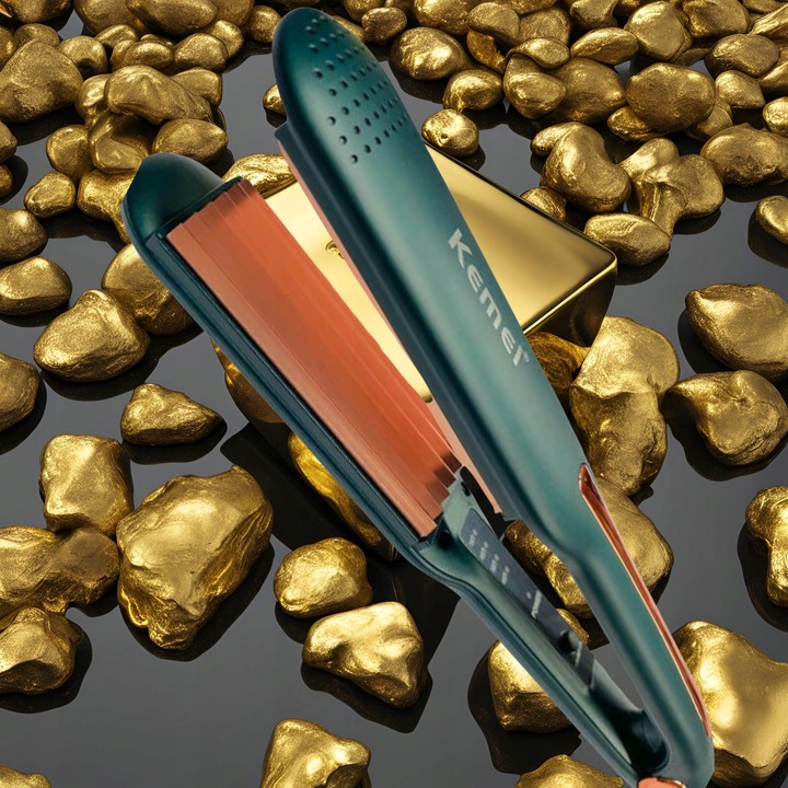 Karbownica ceramiczna PRO fale i objętość regulacja temperat elegancki styl