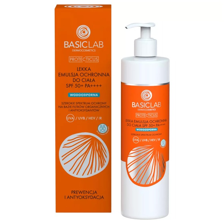 Emulsja do opalania do całego ciała BasicLab