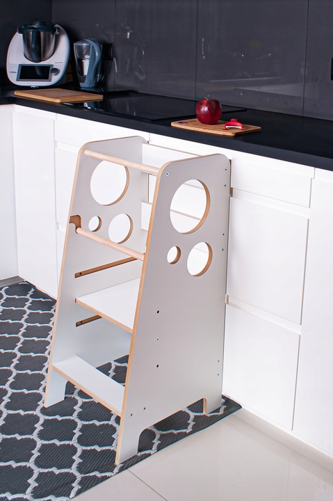 Kitchen Helper/Pomocnik kuchenny biały MDF BKM+