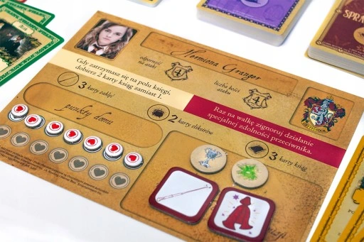 HARRY POTTER: ROK W HOGWARCIE - EDYCJA POLSKA - GRA PLANSZOWA RODZINNA