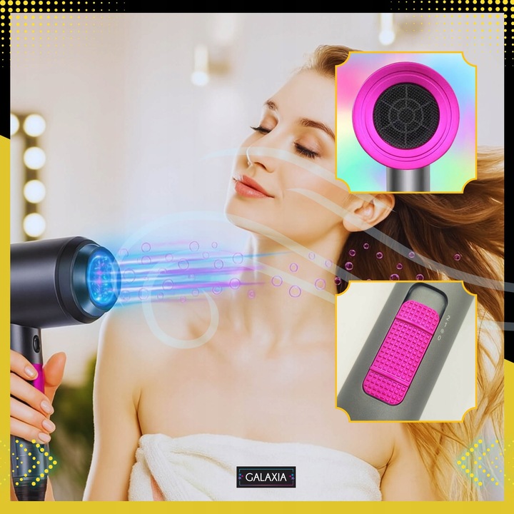 SUSZARKA DO WŁOSÓW Z JONIZACJĄ DYFUZOREM Jonizacja PROFESJONALNA MOCNA