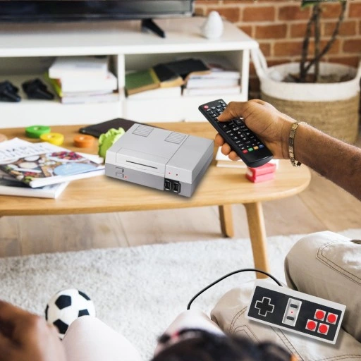 KONSOLA RETRO GRA TELEWIZYJNA 620 GIER TV AV + 2 PADY GIERKA GRY DUŻO