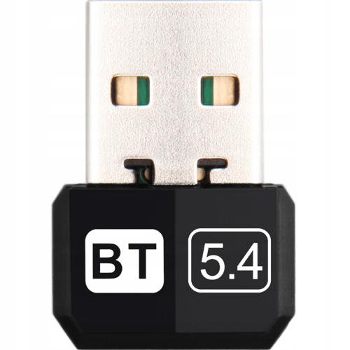 KARTA ADAPTER BLUETOOTH 5.4 USB NANO MINI DO KOMPUTERA NADAJNIK ODBIORNIK
