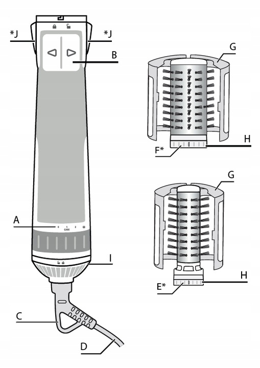 LOKÓWKO SUSZARKA ROWENTA CF9520 OBROTOWA JONIZACJA