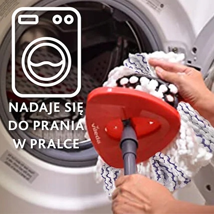 Wkład do mopa obrotowego VILEDA Turbo 3w1 Mikrofibra