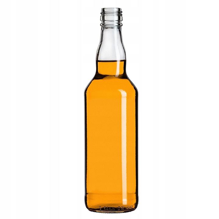 10 SZT BUTELKI MONOPOLOWE 500ML 0,5L Z ZAKRĘTKĄ NA BIMBER WÓDKĘ NALEWKI SOK