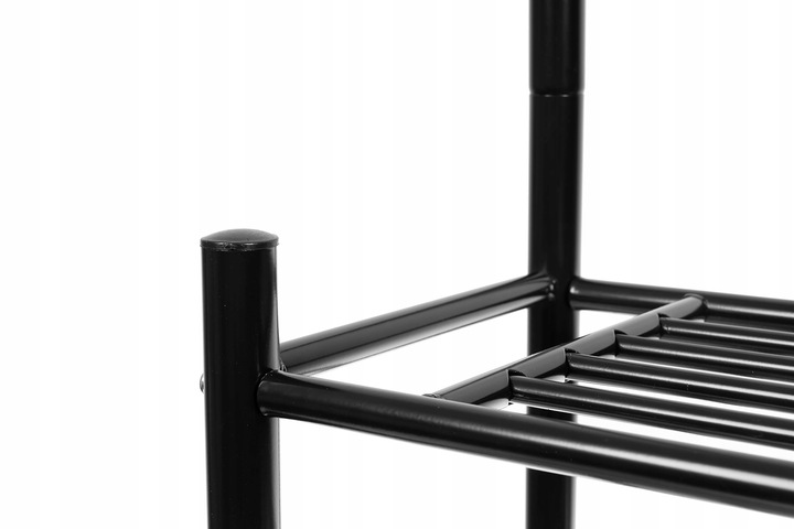 Wieszak Stojący na Ubrania RUHHY Metalowy do Przedpokoju Podłogowy