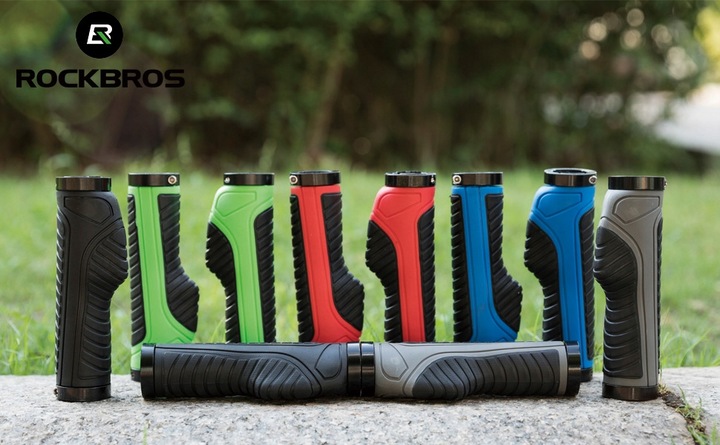 Gripy kierownicy ROCKBROS BT1802GR chwyty rowerowe