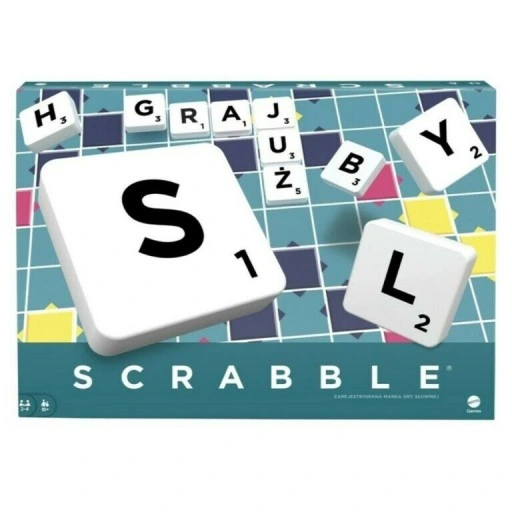 SCRABBLE ORIGINAL Gra Słowna Scrable Skrable PL