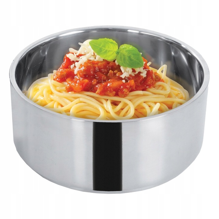 Menażka 3-POZIOMOWA piętrowa termiczna termos przenoszenia żywności obiadów