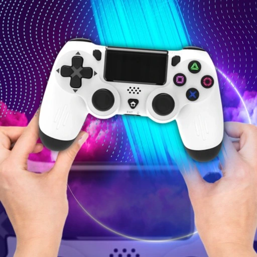 BEZPRZEWODOWY PAD GAMINGOWY do PS4 KONTROLER DOUBLESHOCK WIBRACJE Zamiennik